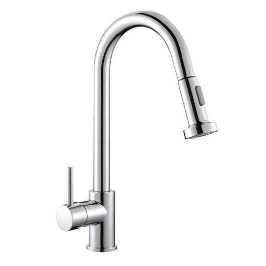 Reginox MARTA Pull Out Kitchen Tap - Single Lever Chrome