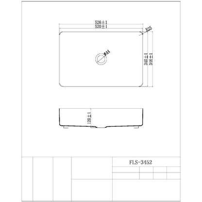 Scudo Core Metal Matt Black Countertop Basin