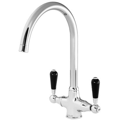 Reginox Brooklyn Dual Lever Kitchen Mixer Tap Chrome