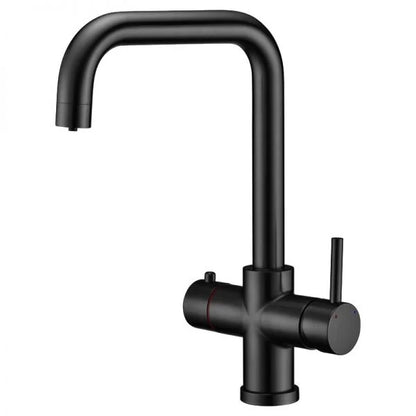 Reginox Tribezi Matt Black 3 in 1 Boiling Water Kitchen Tap