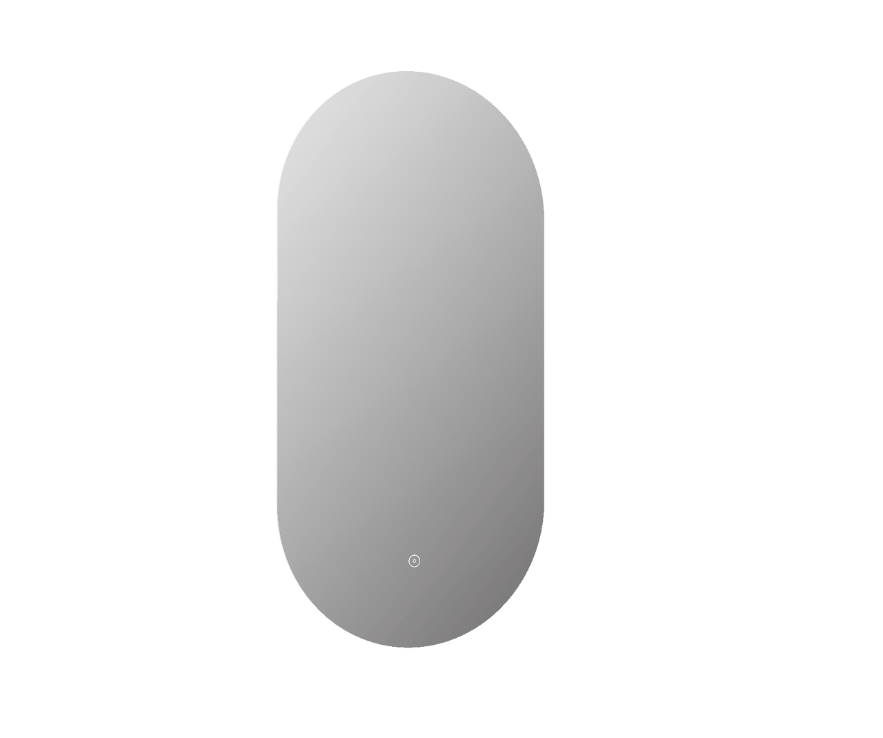 Raffy Oval Backlit Led Touch Mirror