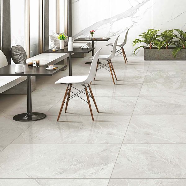 Makrana Blanco Polished Marble Effect Tile 600x1200