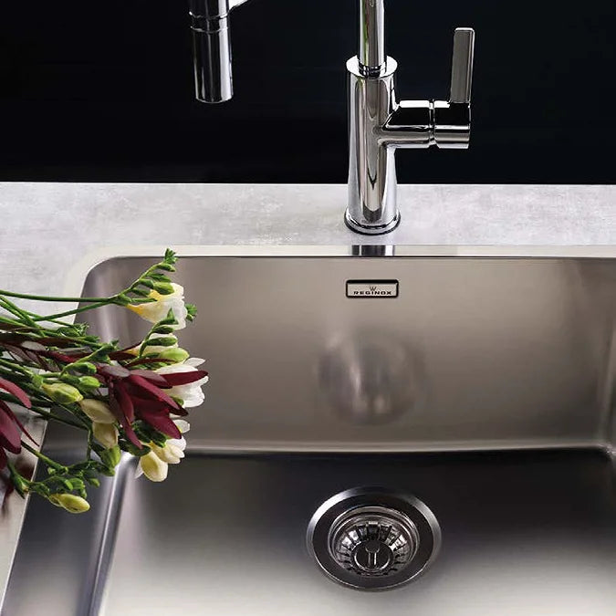 Reginox Kansas 50x40 1.0 Bowl Stainless Steel Kitchen Sink