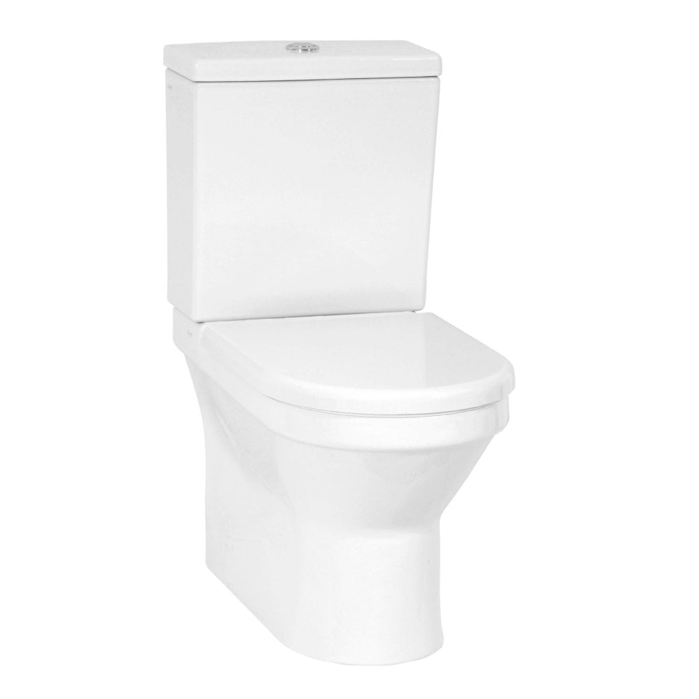 Kartell Style Close Coupled Toilet & Soft Close Seat