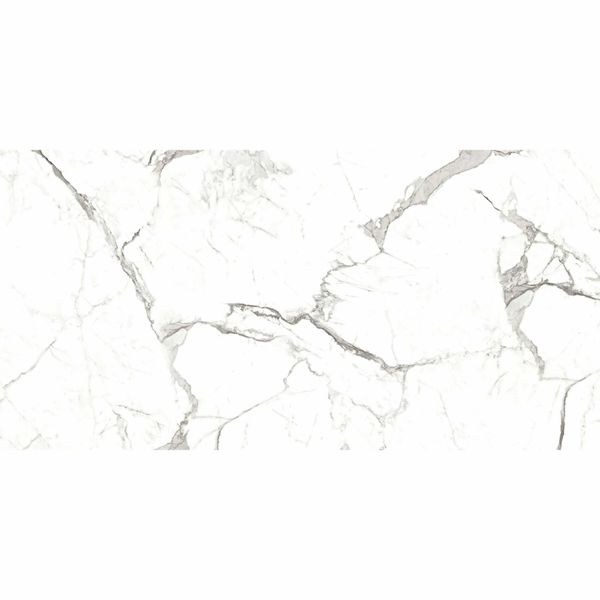 Carrara Marble Effect Polished 600x300 Tiles