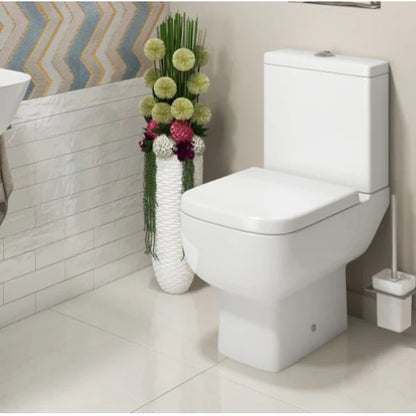 Kartell Options 600 Comfort Height Close Coupled Toilet & Soft Close Seat