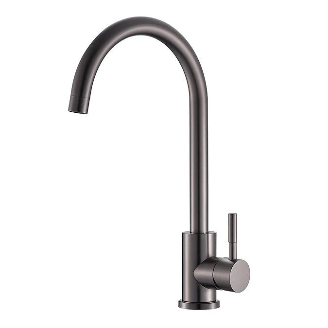 Reginox Taravo Single Lever Kitchen Mixer Tap - Gunmetal